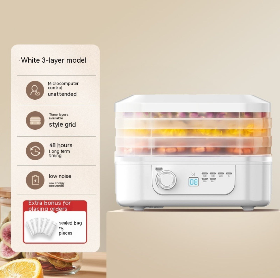 Déshydrateur alimentaire ThermoSafe
