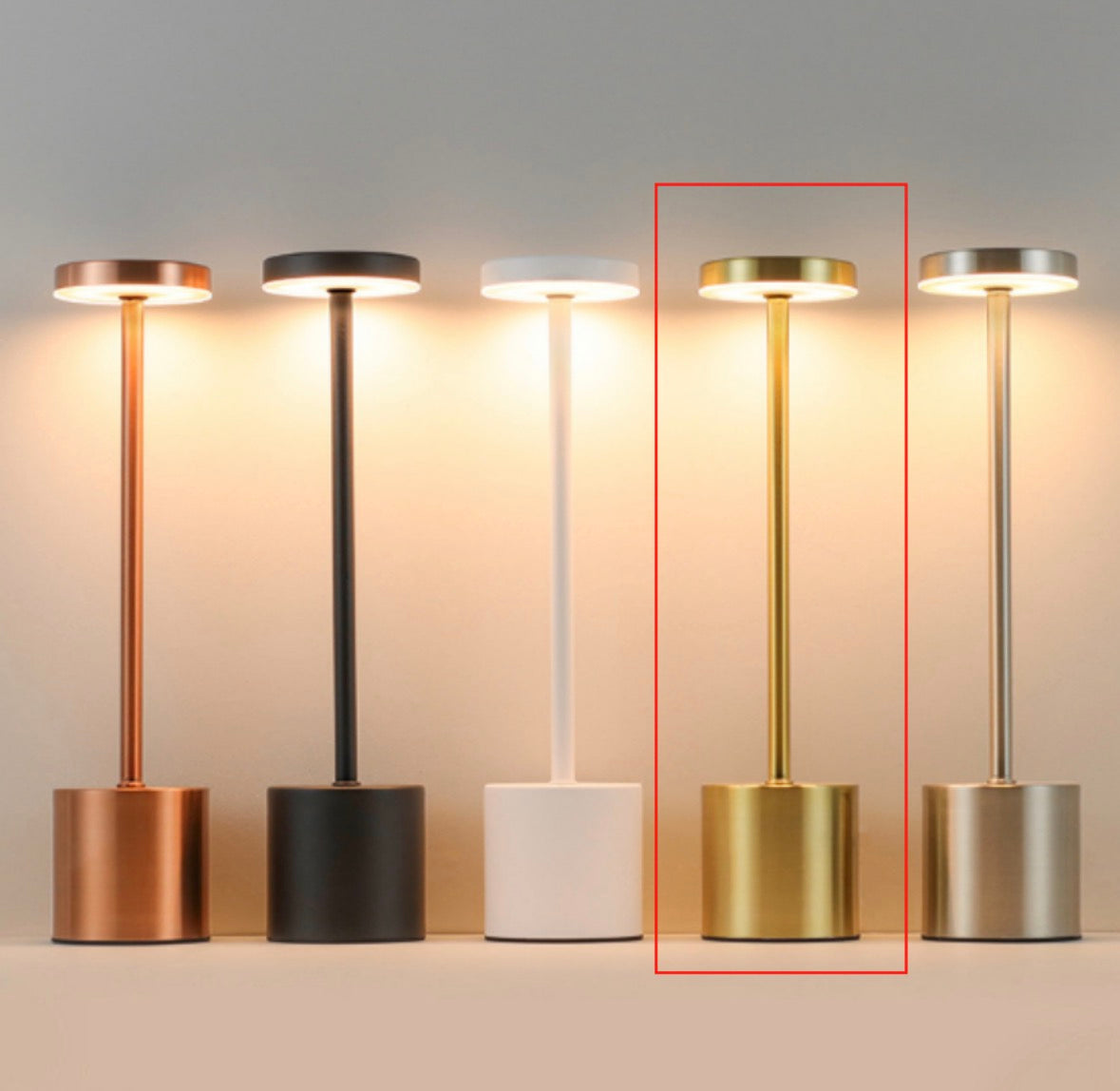 Lampe LED TouchGlow