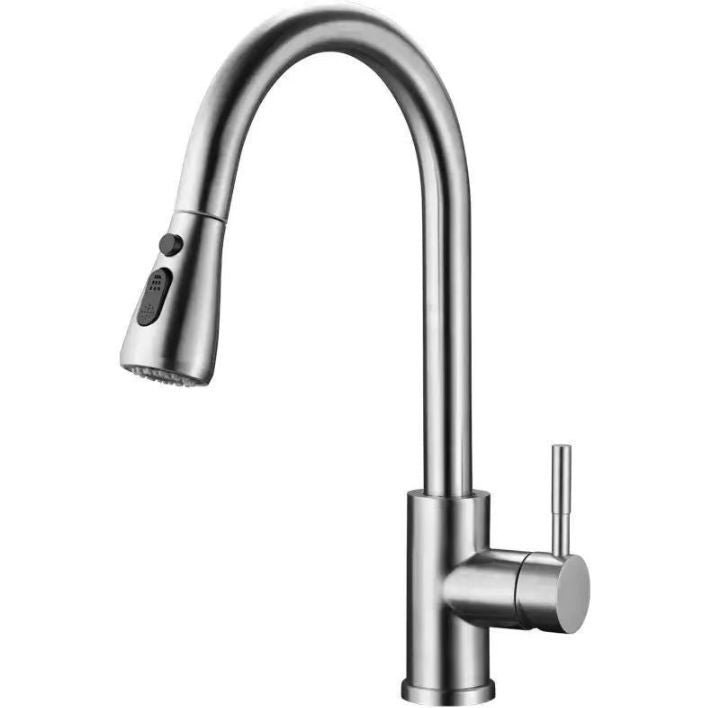 Robinet escamotable en acier inoxydable